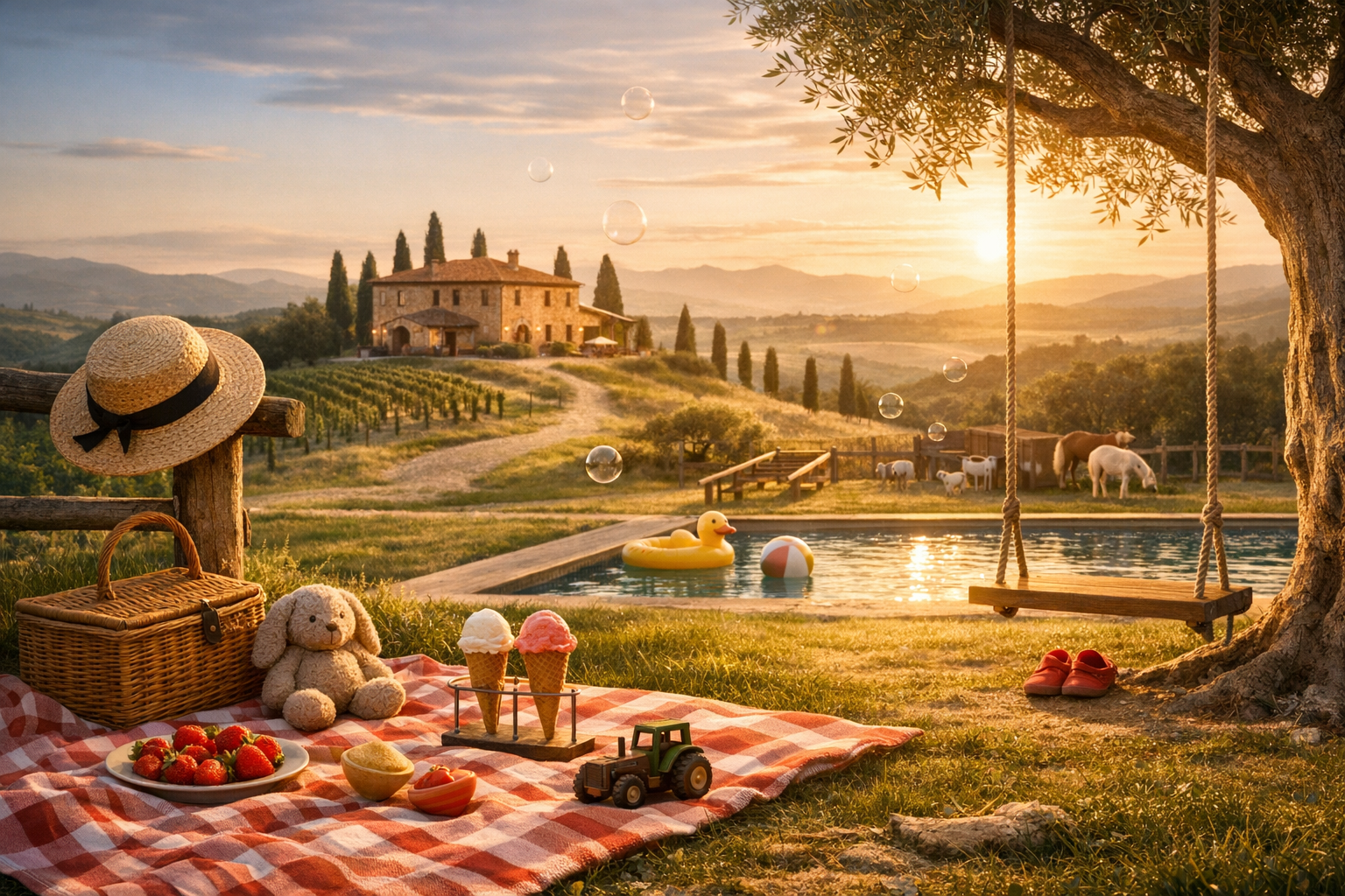 L'Agriturismo Toscano che Fa Innamorare Anche i Bambini
