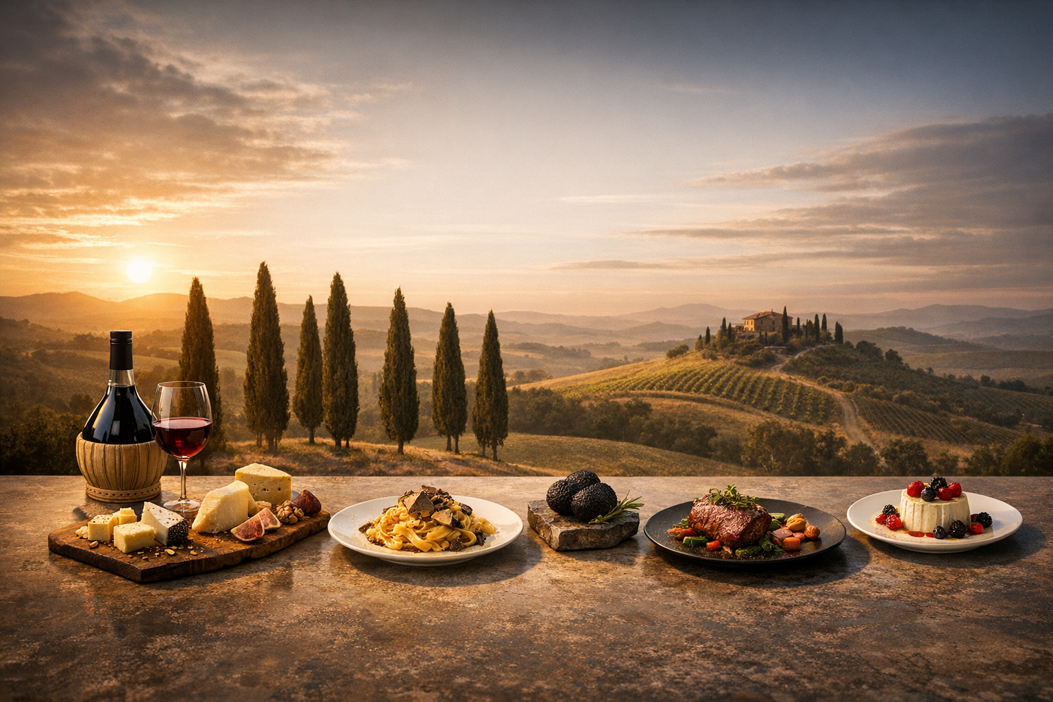 7 restaurants toscans gastronomiques pour vos repas d'exception